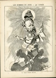 Illustration av Manuel Luque (1854-1919) i La Caricature (1880)