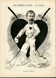 Illustration av Manuel Luque (1854-1919) i La Caricature (1880)