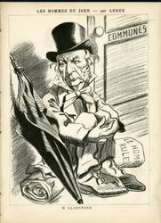 Illustration av Manuel Luque (1854-1919) i La Caricature (1880)