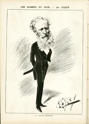 Illustration av Manuel Luque (1854-1919) i La Caricature (1880)