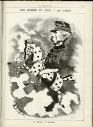Illustration av Manuel Luque (1854-1919) i La Caricature (1880)
