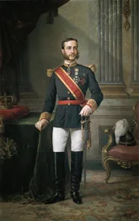 Porträtt av Alfonso XII