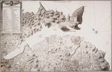 Mahons hamn och omgivande område, från Cala Murte till Cala Rafalet