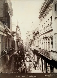 En gata i Ouvidor, Brasilien
