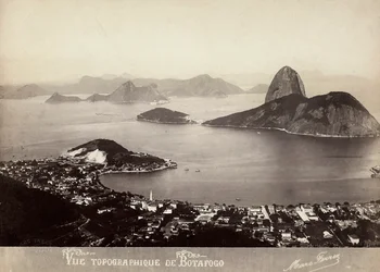 Utsikt över Botafogo, Brasilien