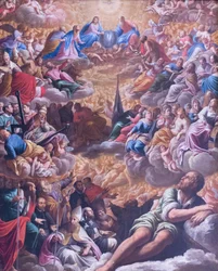 Paradise, före 1621, Marcantonio Bassetti (olja på duk)