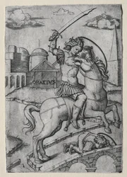 Horatius Cocles försvarar Sublician-bron.