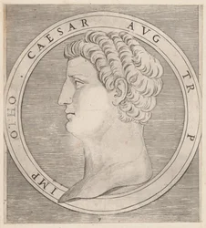 Mirror of Roman Magnificence: Otho, från The Twelve Caesars, ca. 1500-1534., ca. 1500-1534.