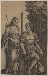 Venus uppenbarar sig för Aeneas