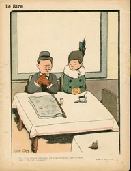 Röda skratt, satiriska i färger