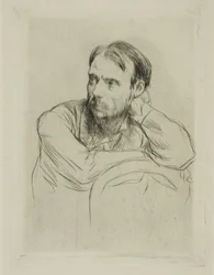 Porträtt av Renoir