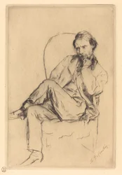 Renoir sittande