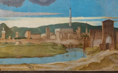 Detalj av staden Vicenza
