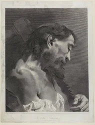 Saint Simon, från Den heliga familjen och de tolv apostlarna