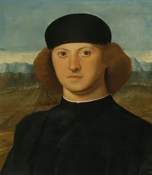 PORTRÄTT AV EN UNG MAN, TROS VARA ALVISE DE FRANCESCHI