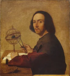 Porträtt av astronomen