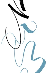 Dance, 2014 (tusch på papper)
