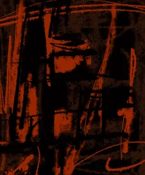 Diary of Madman_143, 2024 (digital målning)