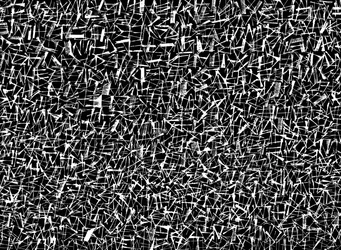 Texture, 2017 (tusch på ingres-papper)