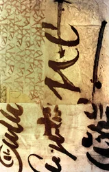 Utan titel, 2014 (collage på papper