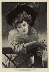"Typ av skönhet," XII (gravyr)