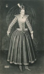 Lucy Harrington, grevinna av Bedford, c1500-talet 1904