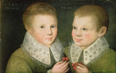 Porträtt av två bröder, 1586