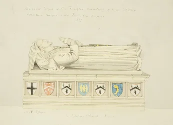 Effigy on Tomb of Walter Frampton i St John