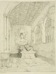 Monument i South Aisle of St Mark