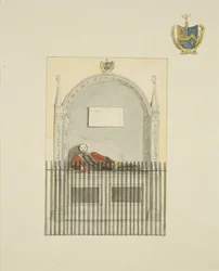Whitsons Monument (under tornet) i St Nicholas