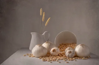 Vitlök och vita bönor