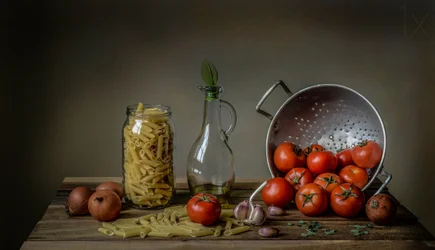 Traditionella italienska råvaror