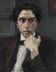 Porträtt av Emili Fontbona 1879-1938, c.1901-1902.