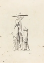 Skulptur i Persepolis, från Le Bruyns resor