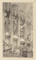 Statyer i arkitekturen av Henrik den sjundes kapell, Westminster Abbey