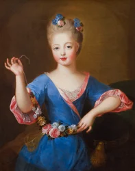 Porträtt av Elisabeth av Lorraine (1711-1741)
