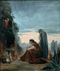 Les Myrrhophores - The Myrrhbearers av Marie Bashkirtseff - Bashkirtseva, Maria Konstantinovna (1860-1884)