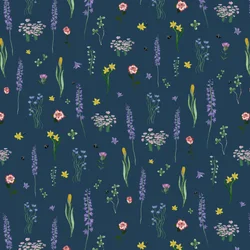 Kröningsblommor, blå, 2023
