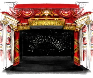 La Scala, 2018 (akvarell på papper, digital)