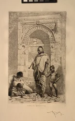 Marockansk familj, 1862.