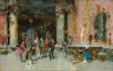 Valet av en modell, 1868-1874.