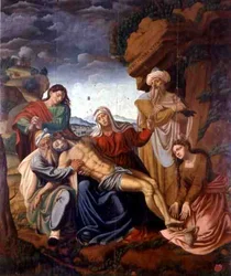 Pieta of the Converted (olja på panel)