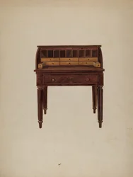 Skrivbord, c. 1940.