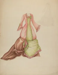 Klänning, c. 1942.