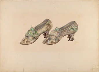 Kvinnors skor, ca. 1939.