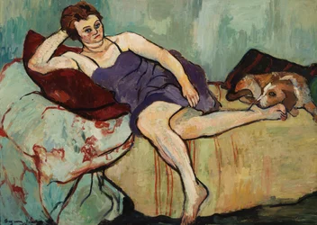 Marie Coca med Arbi, 1927