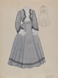 Klänning, 1936.