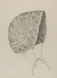 Spädbarnsmössa, ca. 1938.