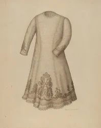 Spädbarnsklänning, ca. 1938.