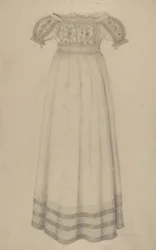 Spädbarnsklänning, ca. 1938.